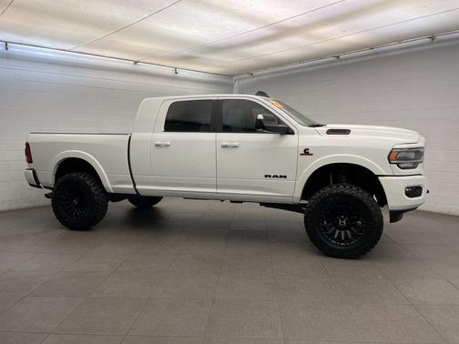 Bright White Clearcoat 2022 RAM 3500 Laramie Mega Cab 4x4 6'4' Box