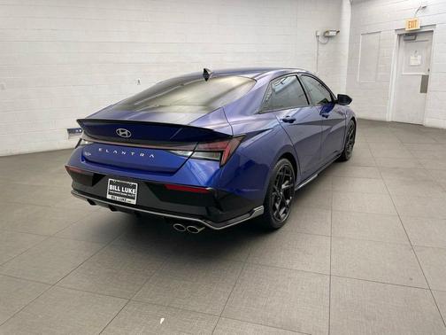 Intense Blue 2025 Hyundai ELANTRA N Line