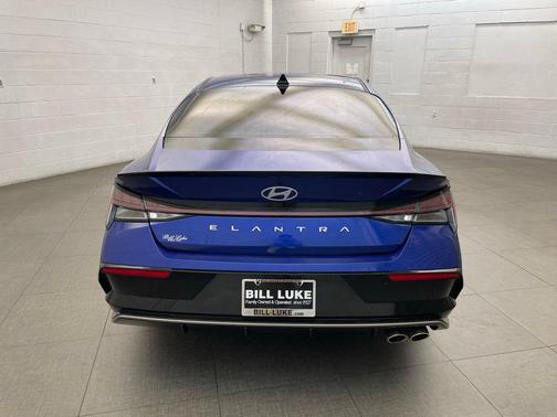 Intense Blue 2025 Hyundai ELANTRA N Line