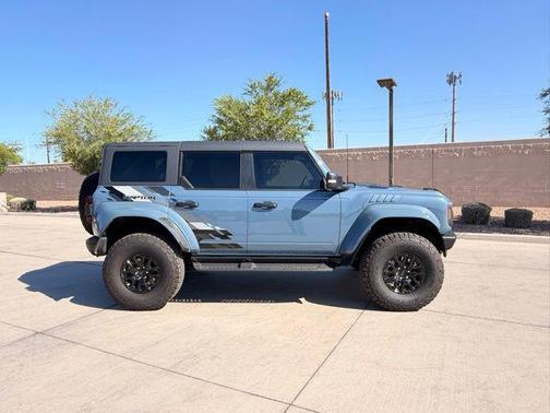 Azure Gray Metallic Tri-Coat 2025 Ford Bronco Raptor