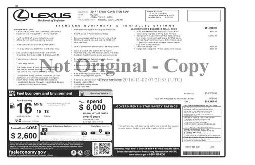 2017 Lexus GX 460 Base