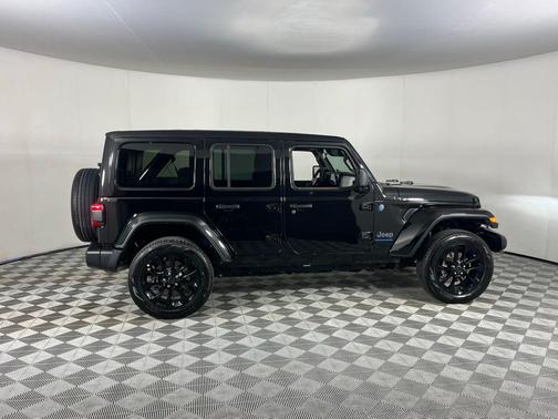 Black Clearcoat 2025 Jeep Wrangler 4xe Sahara