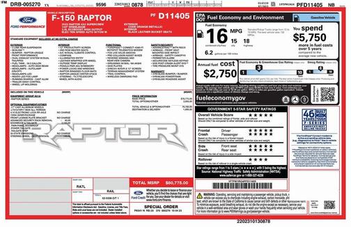 2023 Ford F-150 Raptor