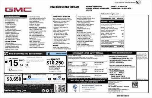 2023 GMC Sierra 1500 AT4