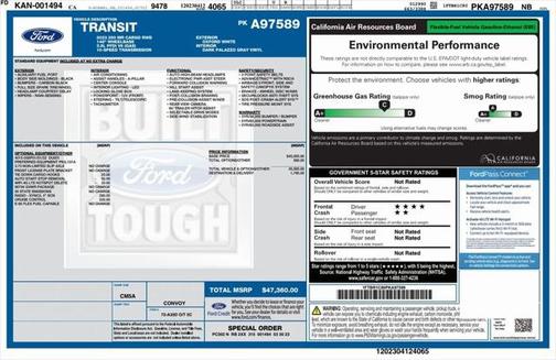 2023 Ford Transit-250 Base