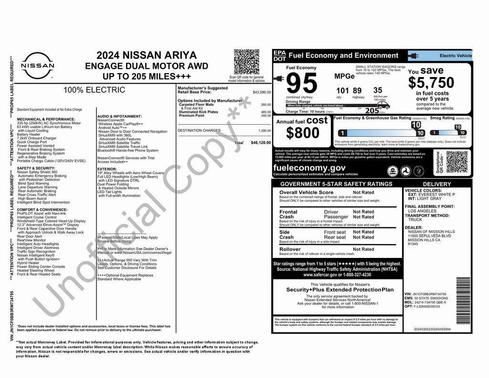 2024 Nissan ARIYA ENGAGE