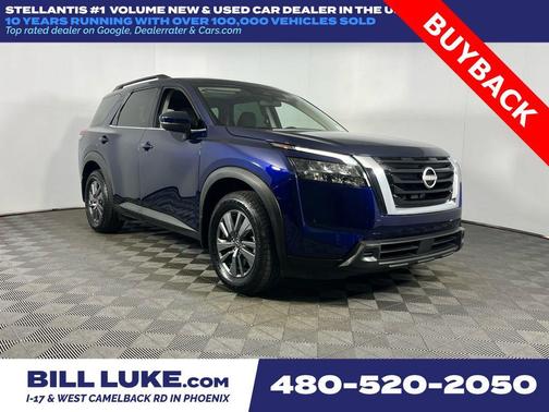 Deep Ocean Blue Pearl 2024 Nissan Pathfinder SV FWD