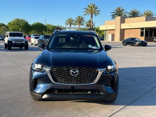 Deep Crystal Blue Mica 2025 Mazda CX-90 3.3 Turbo S