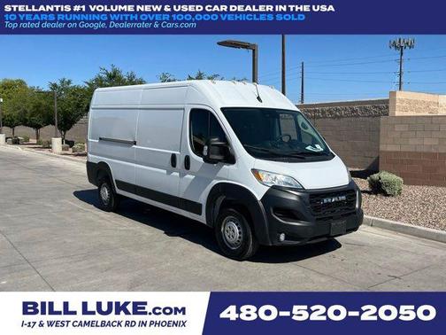 Bright White Clearcoat 2024 RAM ProMaster 2500 Tradesman