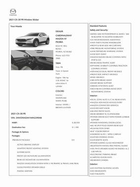 2021 Mazda CX-30 Premium Package