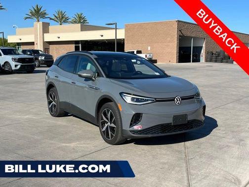 Pure Gray 2024 Volkswagen ID.4 AWD Pro S