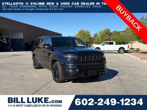 Midnight Sky 2023 Jeep Grand Wagoneer L Series III Obsidian 4x4