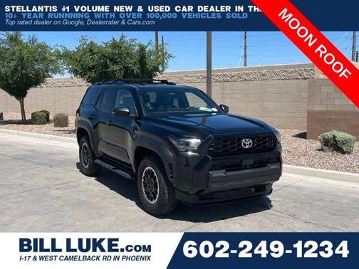 Black 2025 Toyota 4Runner TRD Off Road Premium
