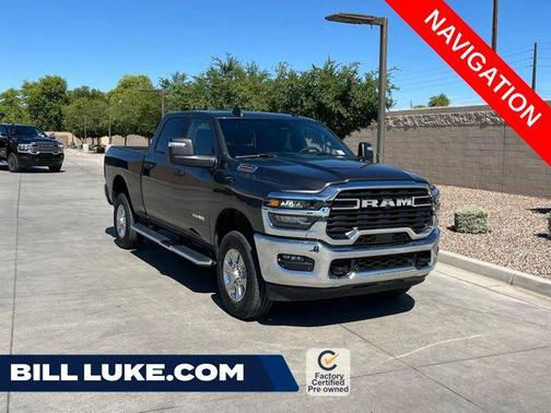 Crystal Metallic 2025 RAM 2500 Big Horn Crew Cab 4x4 6'4' Box