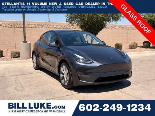 Stealth Grey 2024 Tesla Model Y Long Range Dual Motor All-Wheel Drive