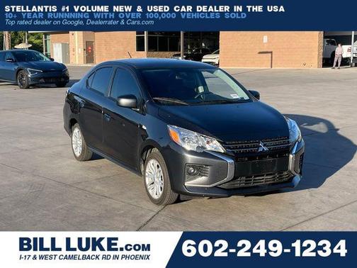 Graphite Gray Metallic 2024 Mitsubishi Mirage G4 LE