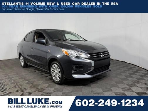 Graphite Gray Metallic 2024 Mitsubishi Mirage G4 LE