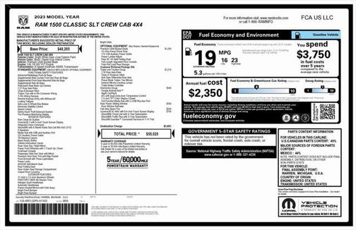 2023 RAM 1500 Classic SLT