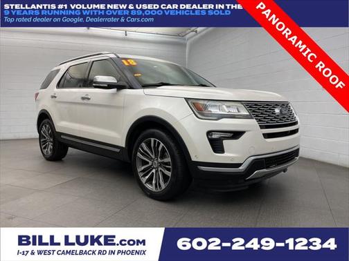 2018 Ford Explorer Platinum