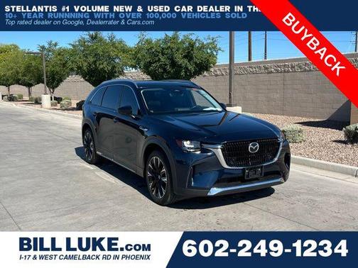 Deep Crystal Blue Mica 2024 Mazda CX-90 PHEV Premium