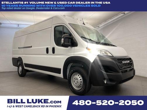 Bright White Clearcoat 2026 RAM ProMaster 3500 High Roof