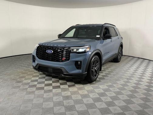 Vapor Blue Metallic 2025 Ford Explorer ST