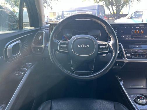 Aurora Black 2022 Kia Sorento Hybrid S