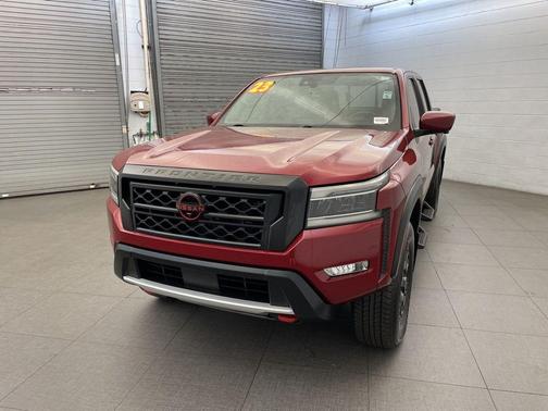 Cardinal Red Metallic Tricoat 2023 Nissan Frontier PRO-4X