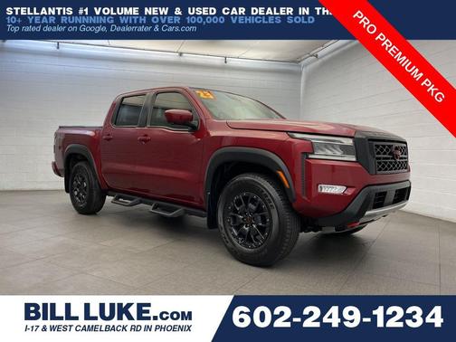 Cardinal Red Metallic Tricoat 2023 Nissan Frontier PRO-4X