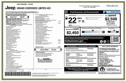 2024 Jeep Grand Cherokee Limited X
