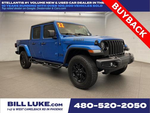 2022 Jeep Gladiator Willys 4x4