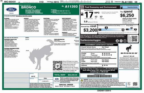 2024 Ford Bronco Wildtrak