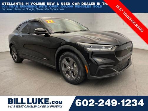 Shadow Black 2022 Ford Mustang Mach-E Select
