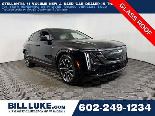 Stellar Black Metallic 2024 Cadillac LYRIQ Sport