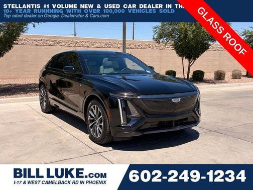 Stellar Black Metallic 2024 Cadillac LYRIQ Sport