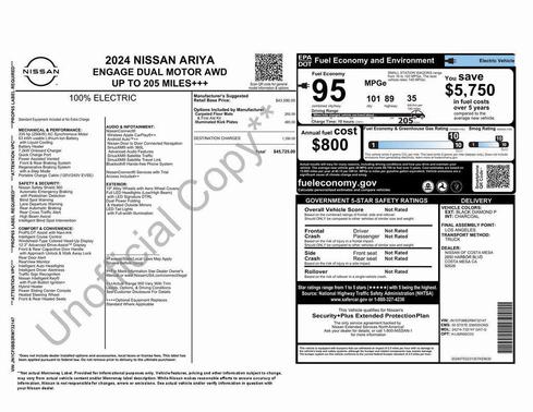 2024 Nissan ARIYA ENGAGE