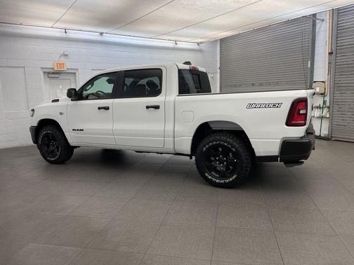 Bright White Clearcoat 2026 RAM 1500 Warlock Crew Cab 4x4 5'7' Box