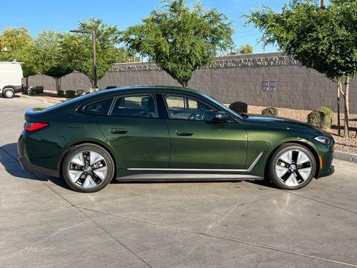 San Remo Green Metallic 2023 BMW i4 Gran Coupe eDrive35
