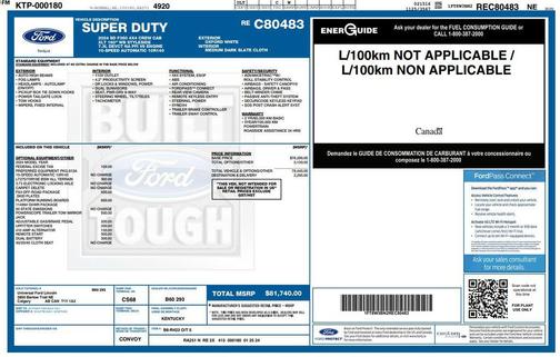 Oxford White 2024 Ford F-350 XLT