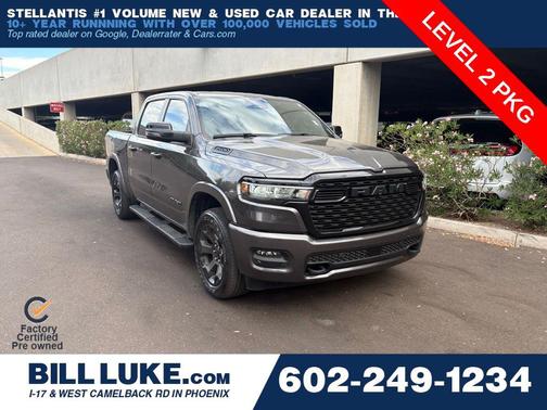 Granite Crystal Metallic Clearcoat 2025 RAM 1500 Big Horn/Lone Star