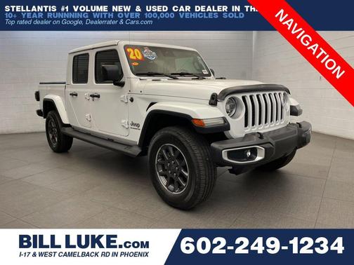 Bright White Clearcoat 2020 Jeep Gladiator Overland