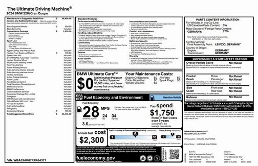 2024 BMW 228 Gran Coupe sDrive