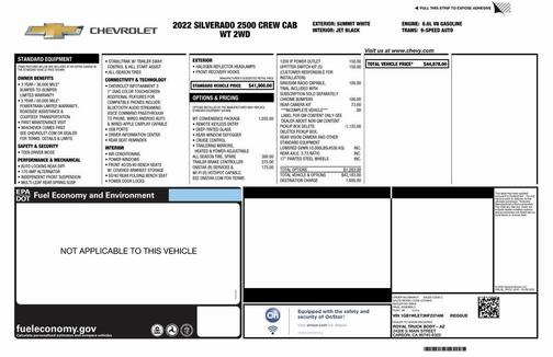 2022 Chevrolet Silverado 2500 WT