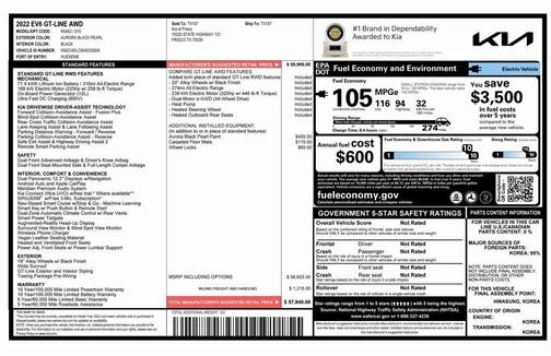2022 Kia EV6 GT-Line
