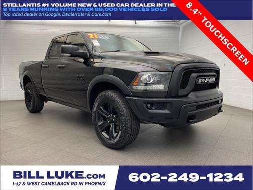 2021 RAM 1500 Classic Warlock Quad Cab 4x4 6'4' Box