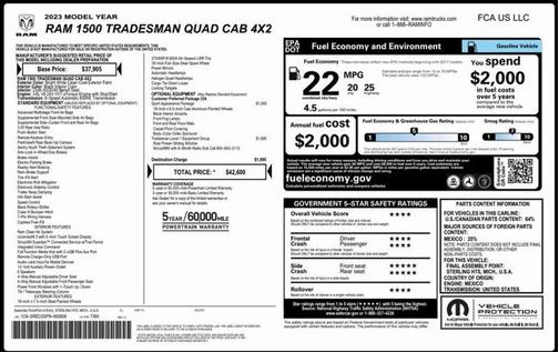 2023 RAM 1500 Tradesman