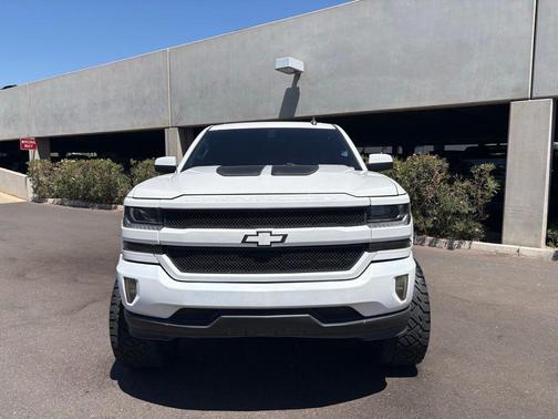 Summit White 2017 Chevrolet Silverado 1500 1LT