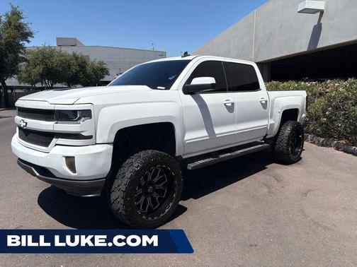 Summit White 2017 Chevrolet Silverado 1500 1LT