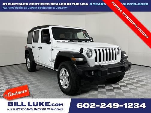 Photo 1 of 55 of 2021 Jeep Wrangler Unlimited Sport