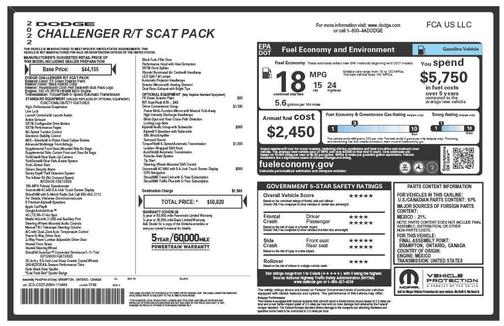 2022 Dodge Challenger R/T Scat Pack